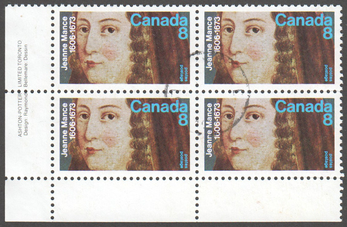 Canada Scott 615 Used PB LL (A10-10) - Click Image to Close